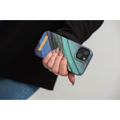 Apple iPhone 15 Pro Coque Forcell F-Pprotect Mirage MagSAFE  Marbre de jade