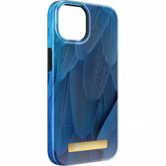 Apple iPhone 15 Pro Max Coque Forcell F-Pprotect Mirage MagSAFE  Oiseau bleu