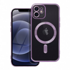 Apple iPhone 12 Coque Electro Mag MagSAFE  Violet profond
