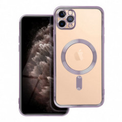 Apple iPhone XS Max Coque Electro Mag MagSAFE Violet profond