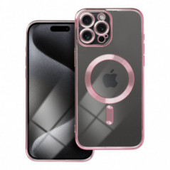 Apple iPhone 15 Pro Max Coque Electro Mag MagSAFE  Or rose