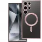 Samsung Galaxy A15 LTE Coque Electro Mag MagSAFE  Or rose