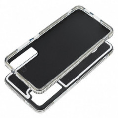 Samsung Galaxy A25 5G Coque Teddy bear Argenté