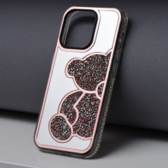 Apple iPhone 14 Coque Teddy bear Rose