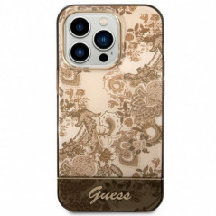 Apple iPhone 14 Pro Coque Guess IML Electro Cam TDJ Ocre
