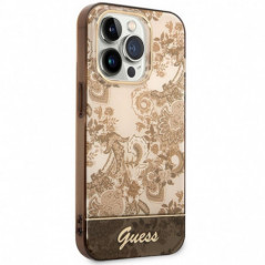 Apple iPhone 14 Pro Coque Guess IML Electro Cam TDJ Ocre