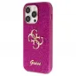 Apple iPhone 15 Pro Coque Guess Fixed Glitter Big 4G Violet (Purple)