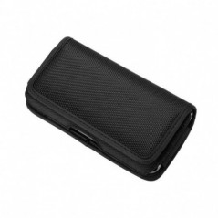 Samsung Galaxy A51 LTE Etui universel, Étuis horizontaux Horizontal Belt Holster OXFORD Noir