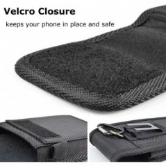 Apple iPhone 12 mini Etui universel, Étuis verticaux Vertical Belt Holster OXFORD Noir
