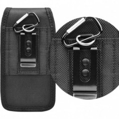Apple iPhone 12 mini Etui universel, Étuis verticaux Vertical Belt Holster OXFORD Noir
