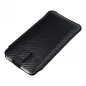 realme 8 Etui universel Pocket Carbon Modèle de carbone  Noir 