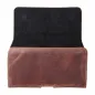 Apple iPhone 13 mini Etui universel, Étuis horizontaux, Étui de ceinture ROYAL Crazy Horse Brun 