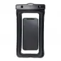 Étui de téléphone imperméable Airbag avec fermeture – noir