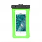 Étui de téléphone imperméable Airbag avec fermeture en plastique – vert
