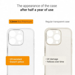 Apple iPhone 16 Pro Coque 1,5mm Box Premium Transparent