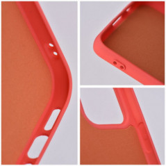 Apple iPhone 16 Coque Silicone Élégant  Pêche