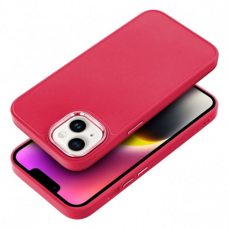 Apple iPhone 16 Pro Coque FRAME Élégant Magenta