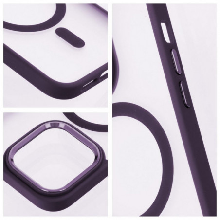 Apple iPhone 16 Pro Max Coque Matte Mag Cove MagSAFE Violet (Purple)