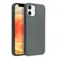 Apple iPhone 12 Coque Metallic Gris