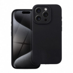 Apple iPhone 16 Coque Silicone 2mm Noir