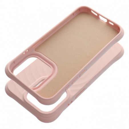 Apple iPhone 13 Coque Silicone Zephyr Mag Élégant  MagSAFE  Rose