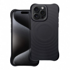 Apple iPhone 14 Pro Max Coque Silicone Zephyr Mag Élégant  MagSAFE  Noir