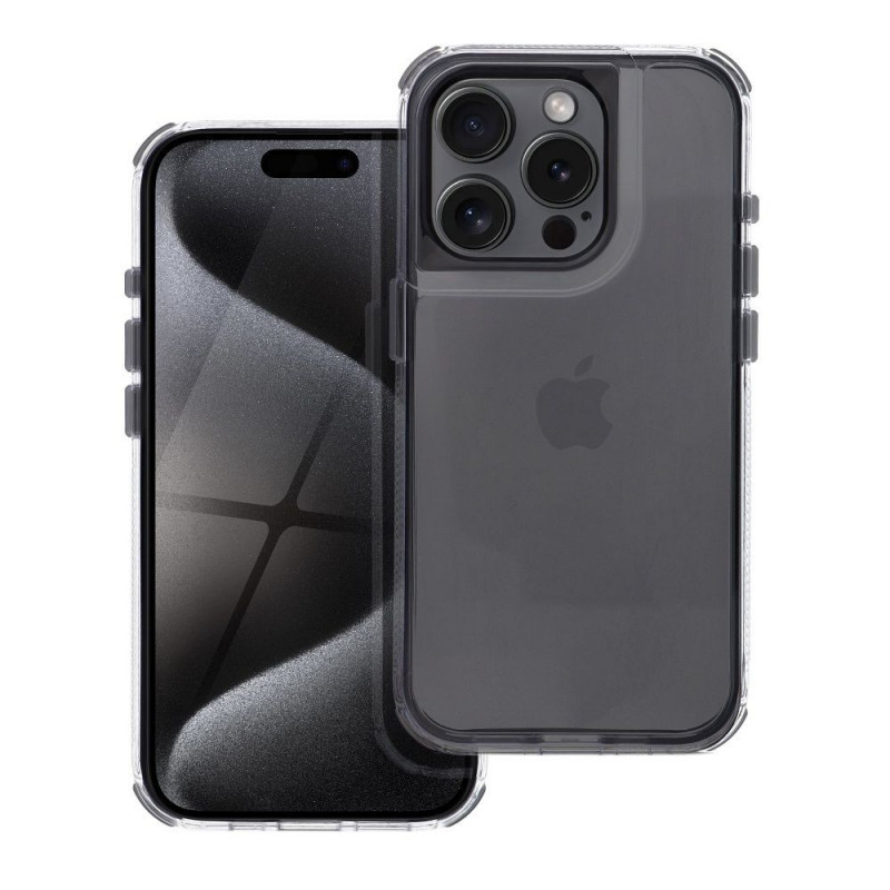 Apple iPhone 13 Pro Coque Matrix Clear Noir