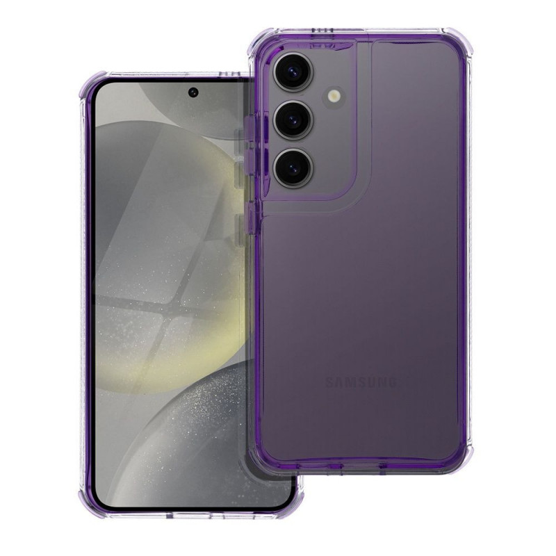 Samsung Galaxy A15 LTE Coque Matrix Clear Violet clair
