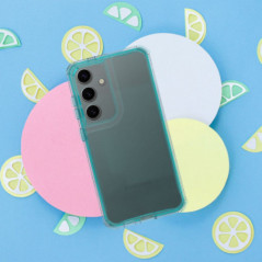 Samsung Galaxy A55 Coque Matrix Clear Couleur menthe