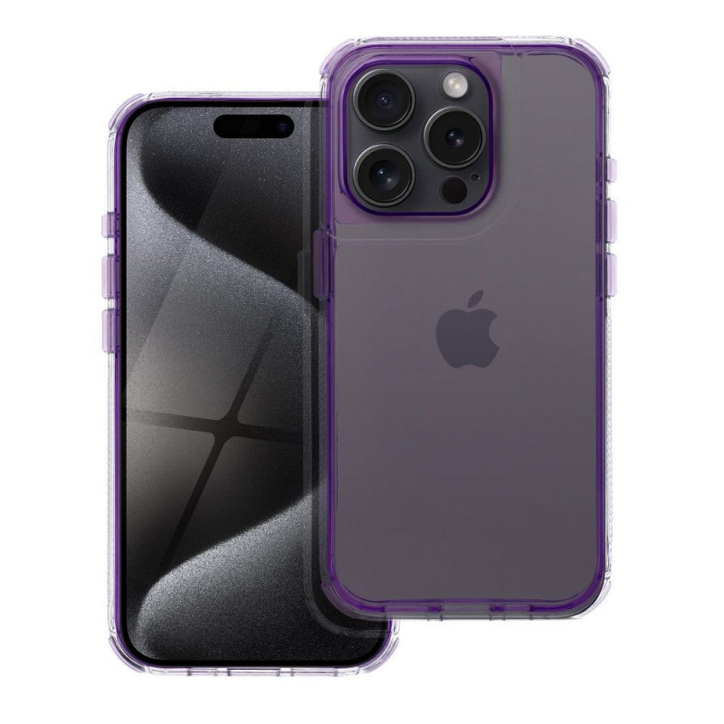 Apple iPhone 16 Pro Coque Matrix Clear Violet clair Apple iPhone 16 Pro Coque Matrix Clear Violet clair