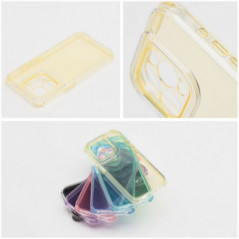 Apple iPhone 16 Pro Coque Matrix Clear Jaune