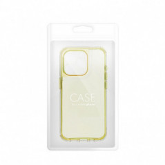 Apple iPhone 16 Pro Coque Matrix Clear Jaune