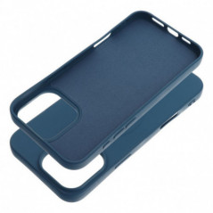 Apple iPhone 16 Pro Max Coque Silicone Mag Cover MagSAFE  Bleu
