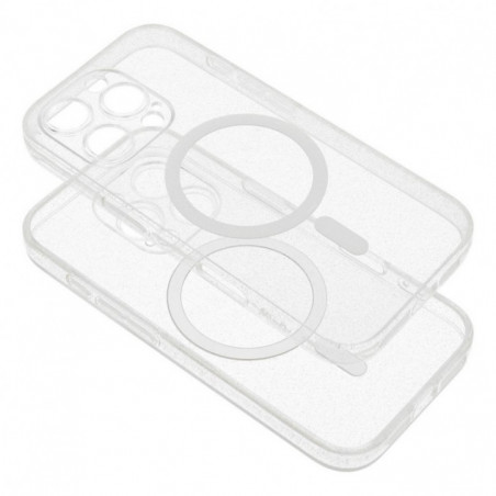Apple iPhone 14 Pro Coque Clear Mag Cover MagSAFE Transparent