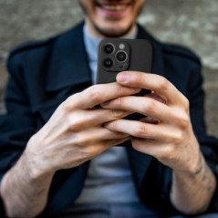 Samsung Galaxy A54 Coque Silicone Mag Cover MagSAFE  Noir