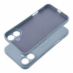 Samsung Galaxy S25 Plus Coque Silicone Mag Cover MagSAFE  Bleu clair
