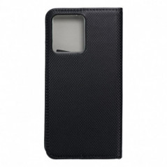 Motorola Edge 40 Neo Portefeuilles Smart Case Book Noir
