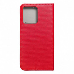 Motorola Edge 40 Neo Portefeuilles Smart Case Book Rouge