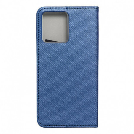 Motorola Edge 40 Neo Portefeuilles Smart Case Book Marine