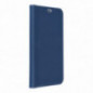 Apple iPhone 16 Pro Portefeuilles LUNA Book Carbon Fibre de carbone, Élégant  Bleu