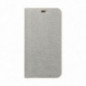 Apple iPhone 16 Plus Portefeuilles LUNA Book Gold Élégant  Argenté