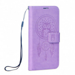 Apple iPhone 16 Plus Portefeuilles MEZZO Book Capteurs de rêve  Violet (Purple)