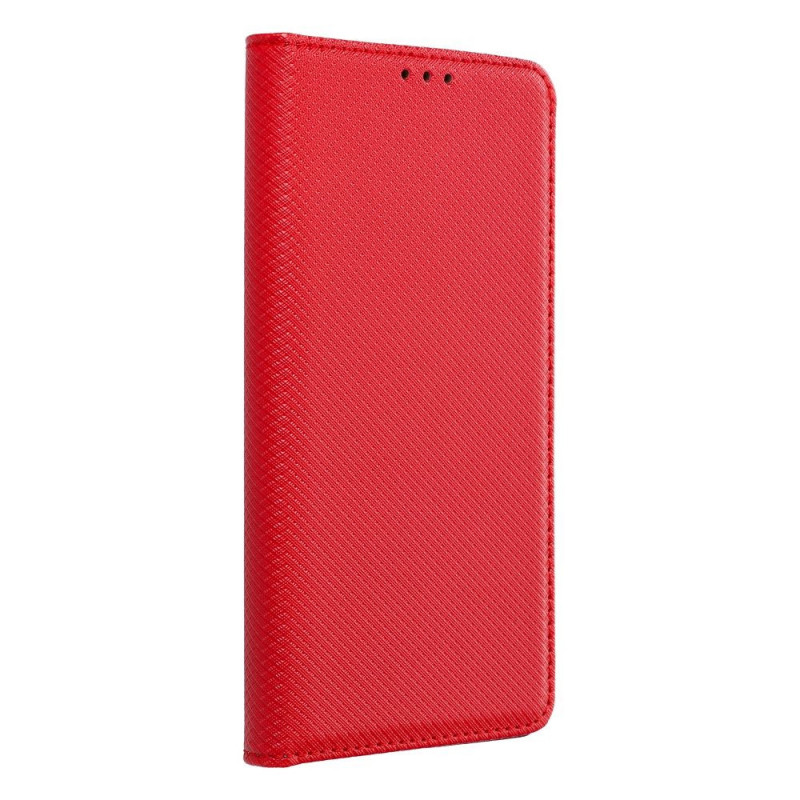 Apple iPhone 16 Pro Max Portefeuilles Smart Case Book Rouge