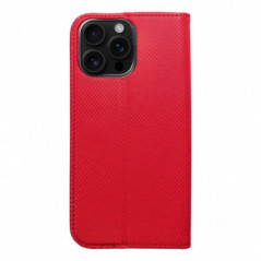 Apple iPhone 16 Pro Max Portefeuilles Smart Case Book Rouge