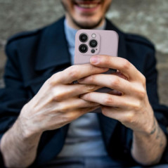 Samsung Galaxy A16 Coque Silicone Mag Cover MagSAFE  Rose