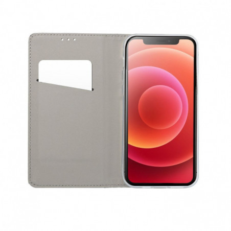 Motorola Moto G34 Portefeuilles Smart Case Book Rouge