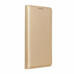Motorola Moto G34 Portefeuilles Smart Case Book Or