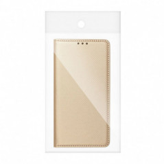 Motorola Moto G34 Portefeuilles Smart Case Book Or