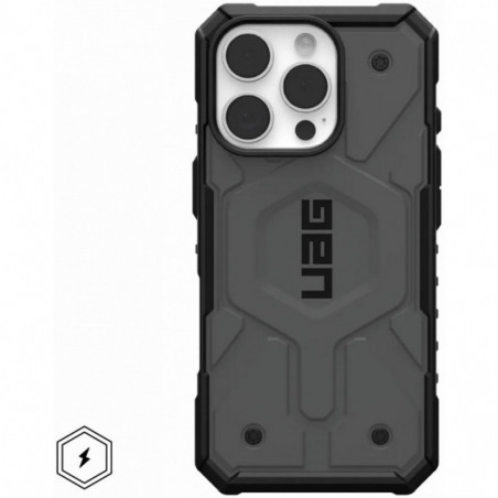 Apple iPhone 16 Pro Coque Urban Armor Gear Pathfinder Étui haut de gamme  MagSAFE  Argenté