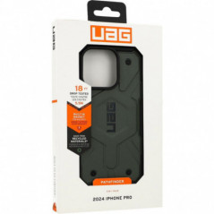 Apple iPhone 16 Pro Coque Urban Armor Gear Pathfinder Étui haut de gamme  MagSAFE  Olive